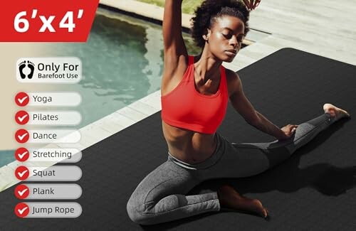 GymCope Thick Yoga Mat