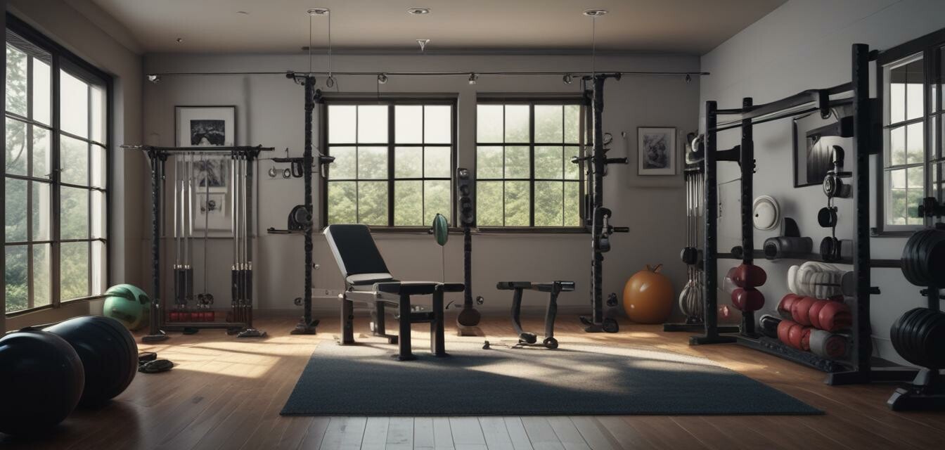 Home gym setup